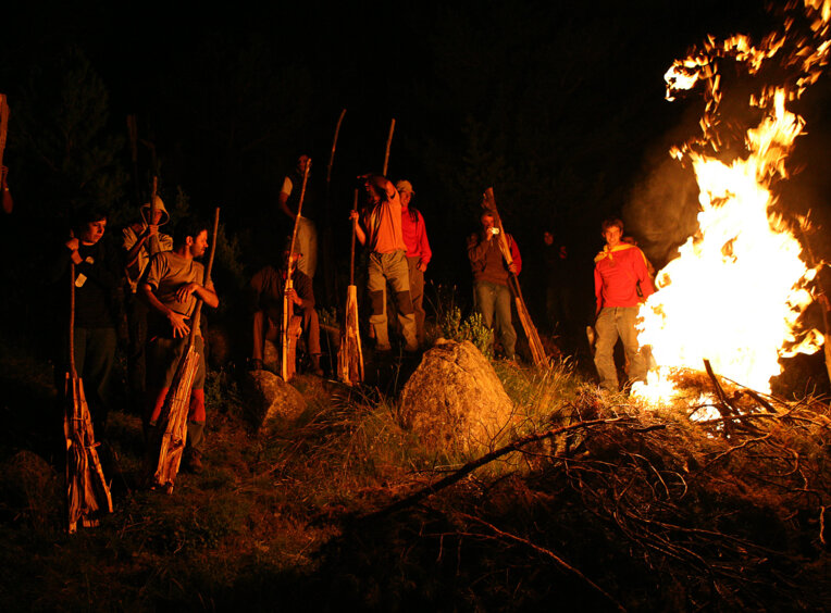 Baixada de falles a Erill la Vall