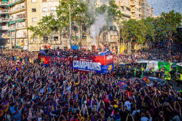 Celebracions d'èxits esportius