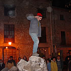 La foguera és l'eix de la festa