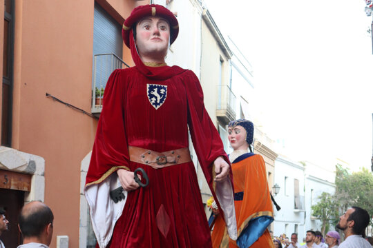 L'Uldrich i la Guisla Gegants de vells de la Geltrú