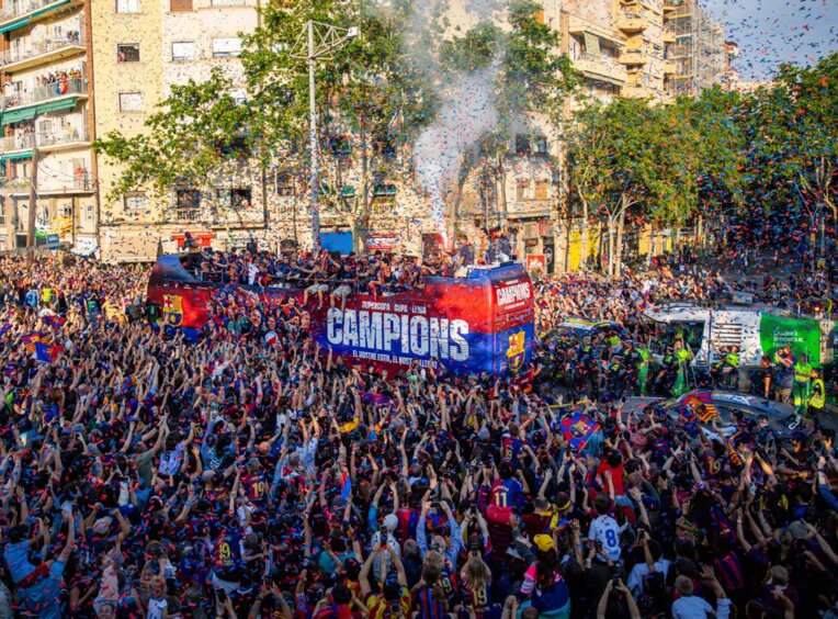 Celebracions d'èxits esportius