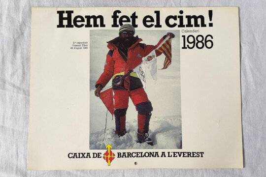 Calendari de l'arribada catalana a l'Everest